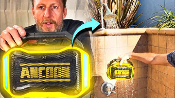 Very Good AFFORDABLE Worksite Bluetooth Speaker, Ancoon
