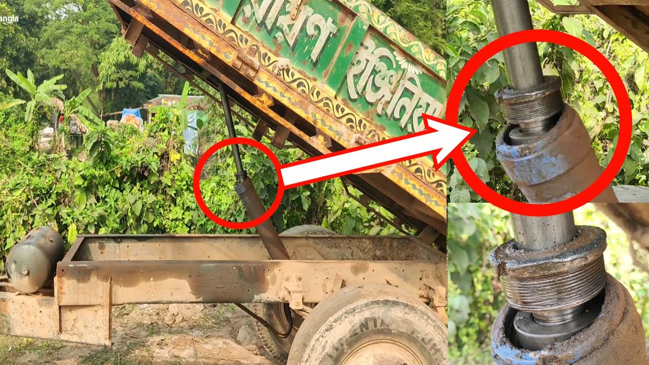 Tractor Hydraulic Cylinder Broken💔 Problems Solve💔 YouTube