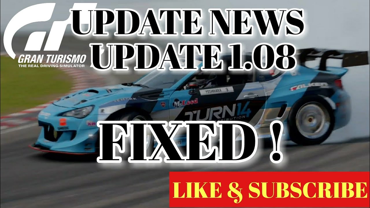 GT7. UPDATE 1.08 FIXED. Gran Turismo 7. PS4 PRO. STEVIE DVD