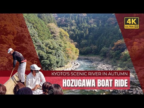 Kyoto&#39;s Most Breathtaking River Adventure! - Hozugawa Boat Ride (4K)