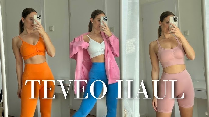 teveo leggings try on 🫶🏽 #gym#leggings#teveo#tryonhaul#fitness