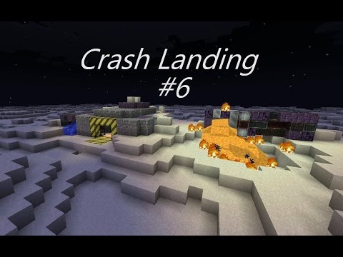 Minecraft Crash Landing #6 - Ses Sevdiğine Kayarmış