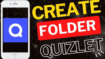 Een map aanmaken in de Quizlet-app