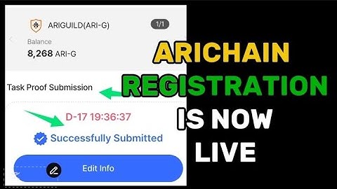 🔥How to Register ARICHAIN for Withdrawal (STEP BY STEP)