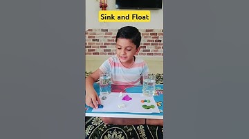 Sink and Float Activity #funlearningactivities #athomelearning #homeschooling #parenting#mindfulness