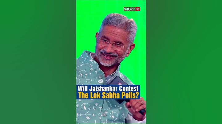 EAM Jaishankar Spills The Beans On Contesting In The 2024 Lok Sabha Polls | N18S | #shorts