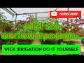 Wick Irrigation or Thiri Nana #DIY Information for self watering in Terrace Vegetable Gardens
