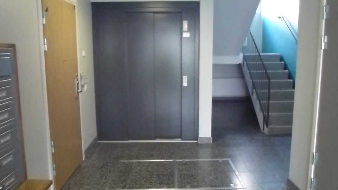 Another Schindler 3300 elevator @ Nybohovsbacken 34D - YouTube