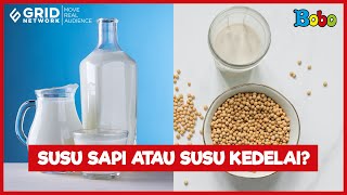 Perbedaan Susu Sapi dan Susu Kedelai - Fakta Menarik