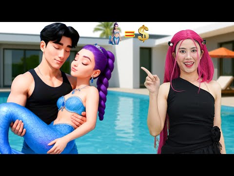 인어 RUMI 구출 Mira의 음모로부터 KPOP DEMON HUNTERS PARODY