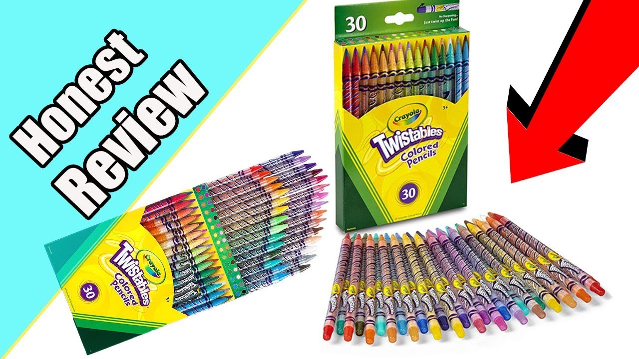 Crayola TWISTABLES Colored Pencils: Are They Worth It? #shorts