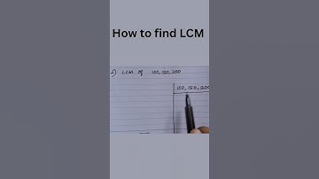 How to find LCM❓️Tamil #lcm #maths #mathstricks #ssc #upsc #tnpsc