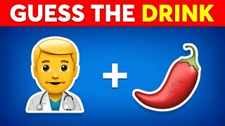 Guess the DRINK by Emoji? 🥤🍹 Emoji Quiz