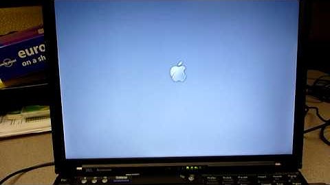 MAC OSX Snow Leopard on a Lenovo X61
