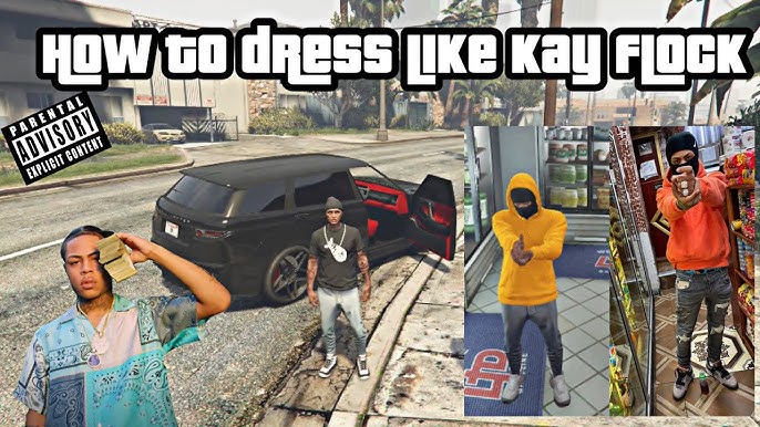 HOW TO DRESS LIKE KING VON ON GTA 5 ONLINE #2 