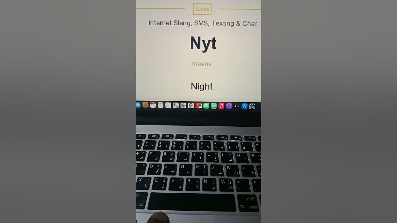 What does Nyt mean in slangs English language #education # ...