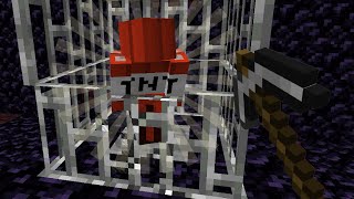 Saving Minecraft TNT from Prison