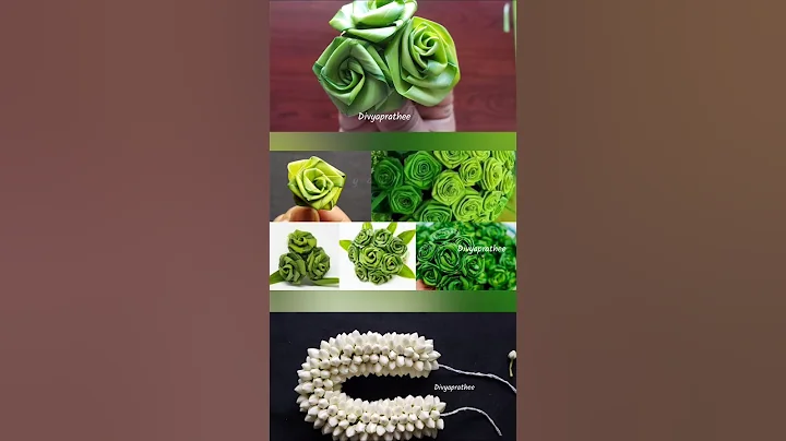 How to make coconut leaf rose flower #diy #rose #trending #viralshort #craft #leafcraft  #decor