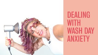 Dealing with Washday Anxiety - Easy Wavy / Curly Routine