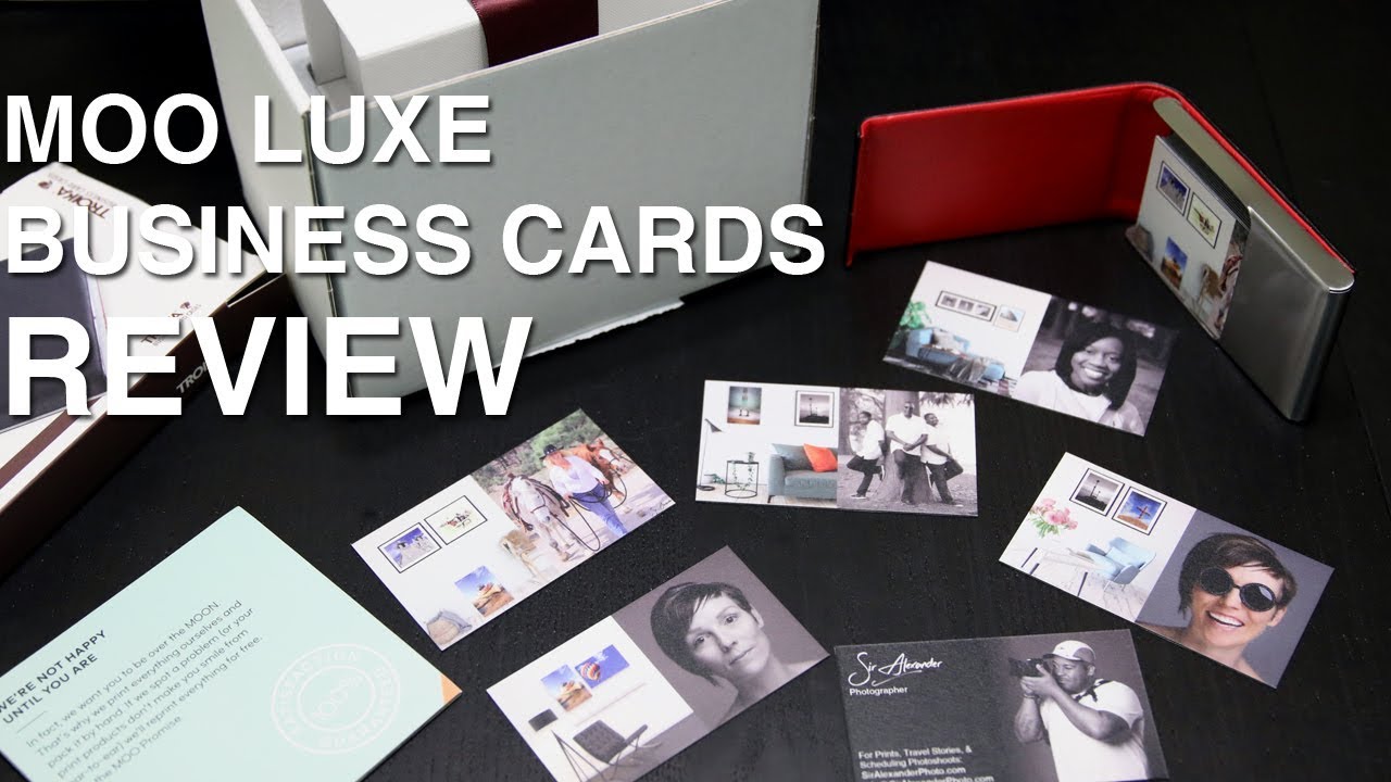 Are Moo Luxe Business Cards Worth the Extra Money! Unboxing