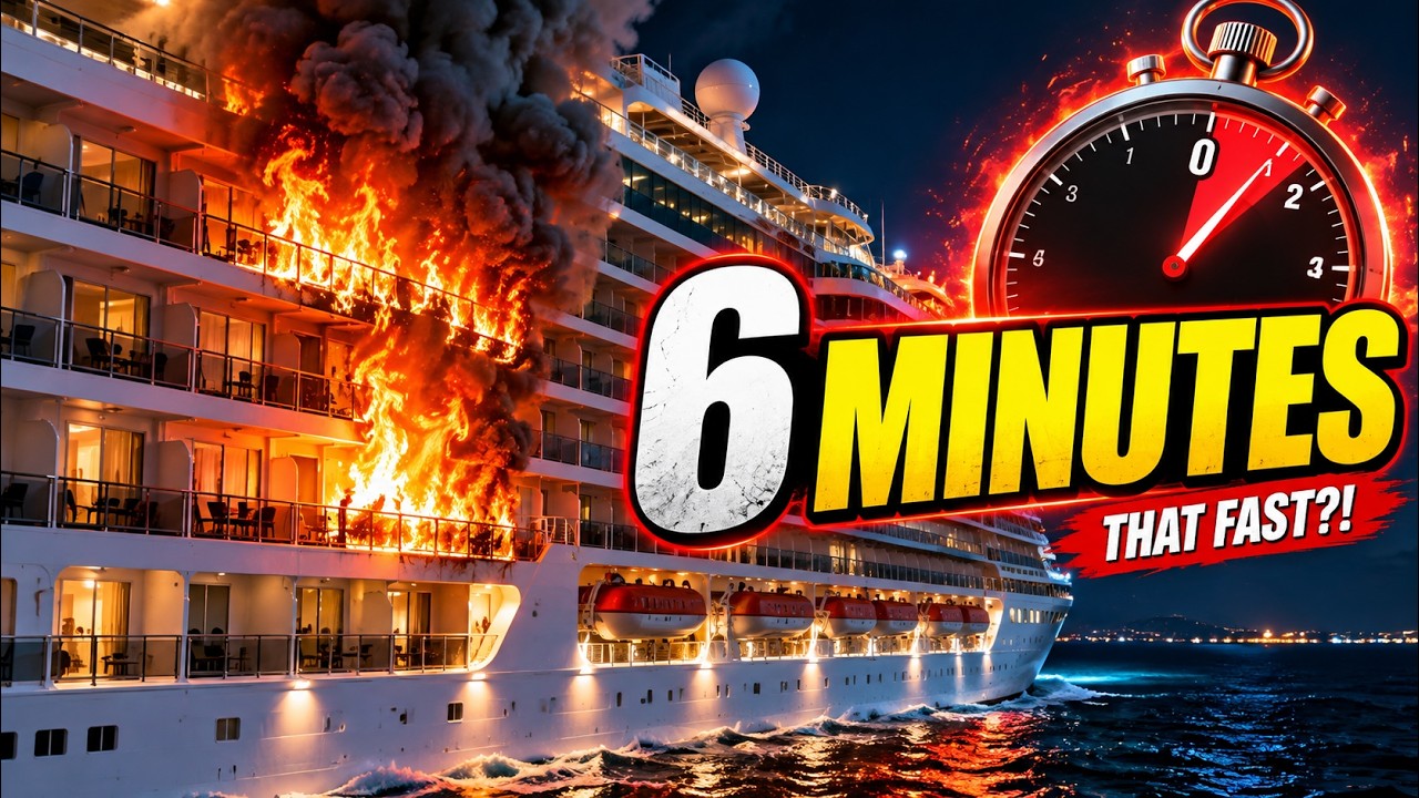 What REALLY Happens When There’s a FIRE on a Cruise Ship