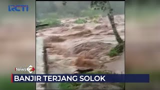 Luapan Dua Sungai, Banjir Terjang Solok Selatan #SeputariNewsPagi 20\/03