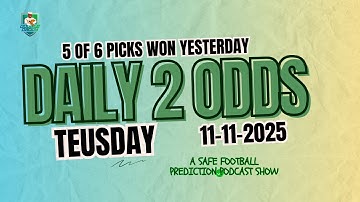 2 Odds 🔂 ✅🌟💫BASIC | PREMIUM FOOTBALL PREDICTIONS  11/11/2025 | #bettingpredictions