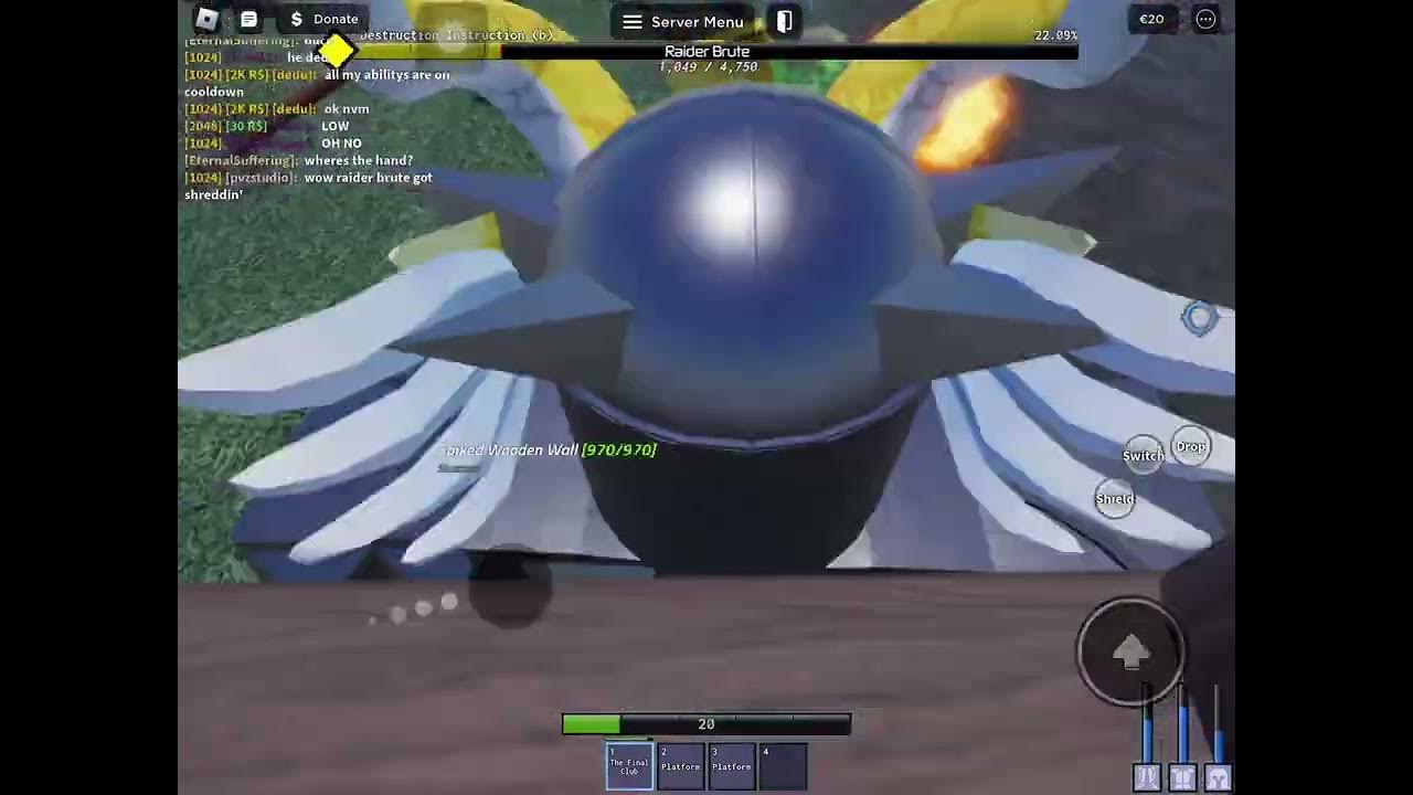 Defeating raider brute after cryo cube combination youtube