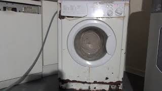 Lab Test : rusty the washing machine very unbalanced spin on Test wash