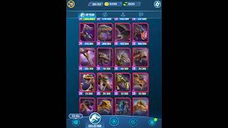 ALL 75 LEGENDARIES UNLOCKED!!! (JURASSIC WORLD ALIVE)