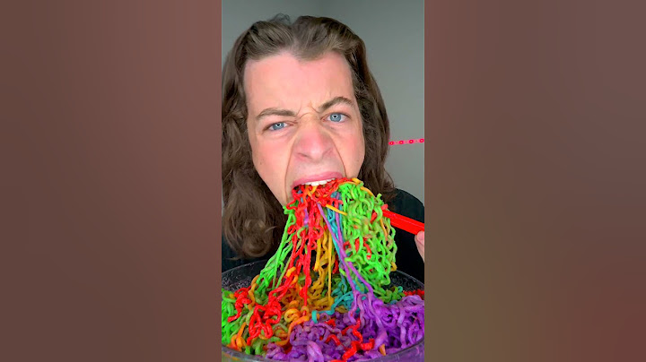 Spicy Rainbow Ramen ASMR!? 🥵