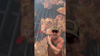 Grilled Chicken Thighs, Weber Summit Charcoal Grill