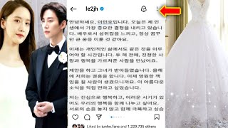 Wow😲 Lee Junho Announces Marriage Plan with Imyoona 2years in dating lead to Marriage