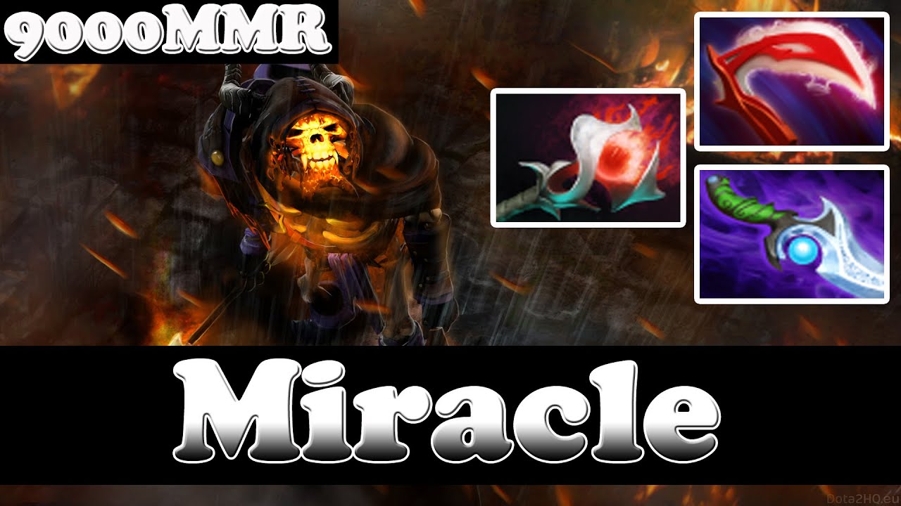 Dota 2 - Miracle 9000MMR Plays Clinkz Vol 3 - Pub Match Gameplay