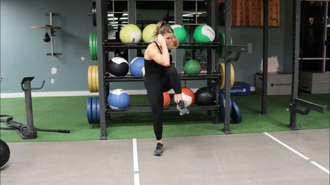 Standing Cross Crunch YouTube