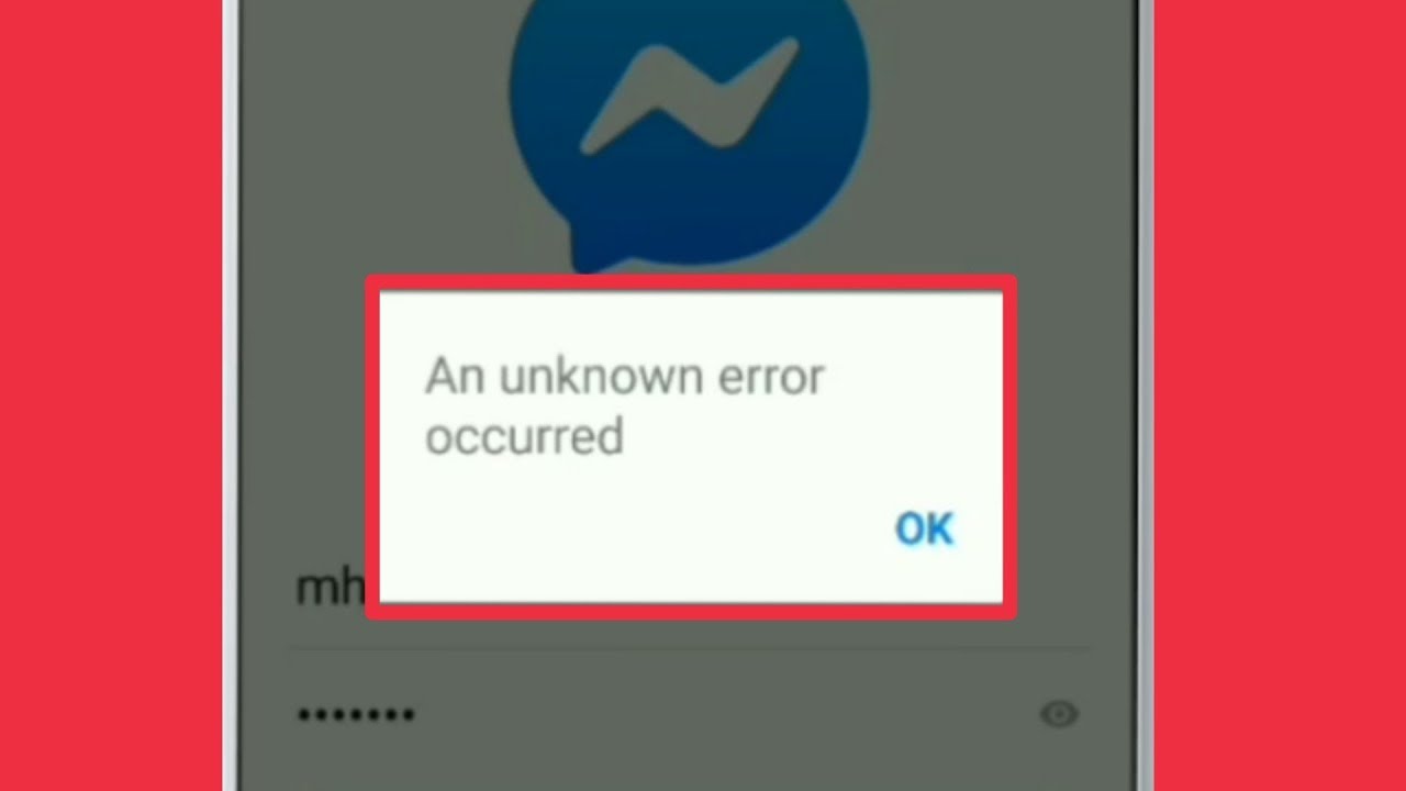 An Unknown Error occurred.. An Unknown Network Error has occurred. An Unknown Error occurred перевод. Мл мессенджер ошибка.