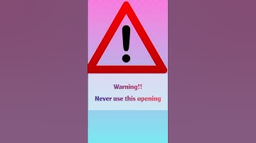 Never use this opening #chessgame #chesstraps #chess #learnchesstrapin30seconds #chessopening