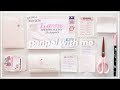 PENPAL WITH ME PASTEL PINK THEME ASMR