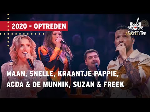 Acda & de Munnik, Snelle, Kraantje Pappie, Maan, Suzan & Freek | 2020 | Vrienden van Amstel LIVE