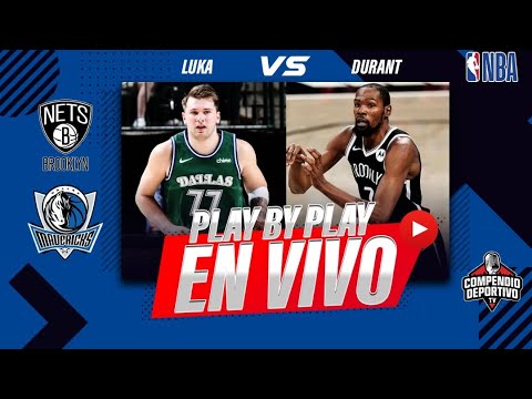 #NBA en VIVO | Brooklyn Nets vs Dallas Mavericks | Live Stream | Play by Play | En directo