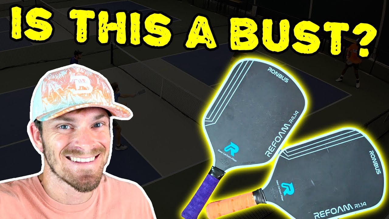 Ronbus Refoam R1.14 & R4.14 Pickleball Paddle Review: An All-Court Gen4?