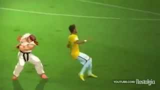 Oficial Video Meme Of Neymar Injury In Brazil World Cup 2014