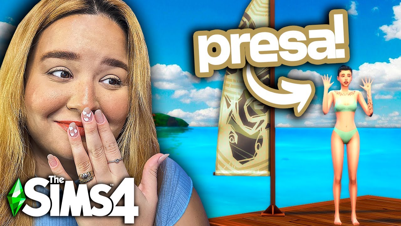 É Possível SOBREVIVER no meio do OCEANO no The Sims 4?