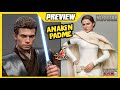 Hot Toys ANAKIN SKYWALKER e PADMÉ AMIDALA Star Wars Ep2 Attack of the Clones PREVIEW