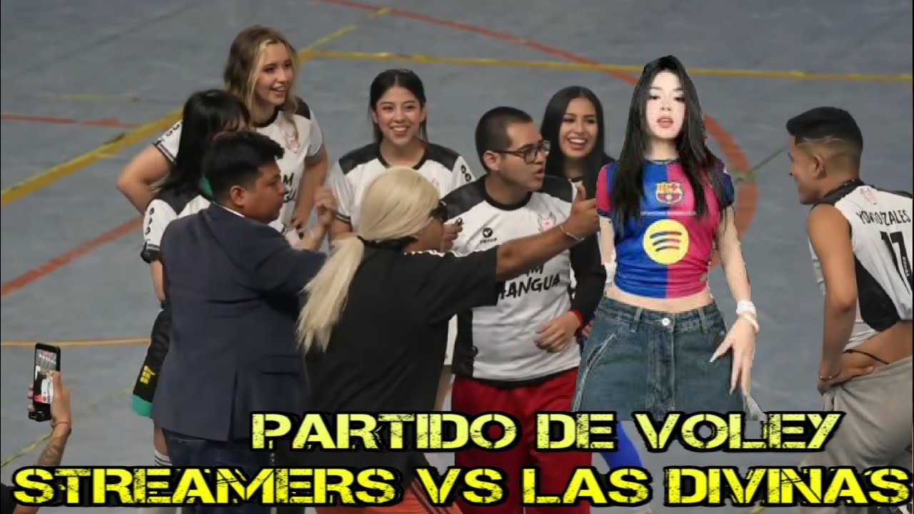 PARTIDO DE VOLEY STREAMERS vs LOS KBRITOS #milenkanolasco #danielataquire #macbride #zully #emetsuki