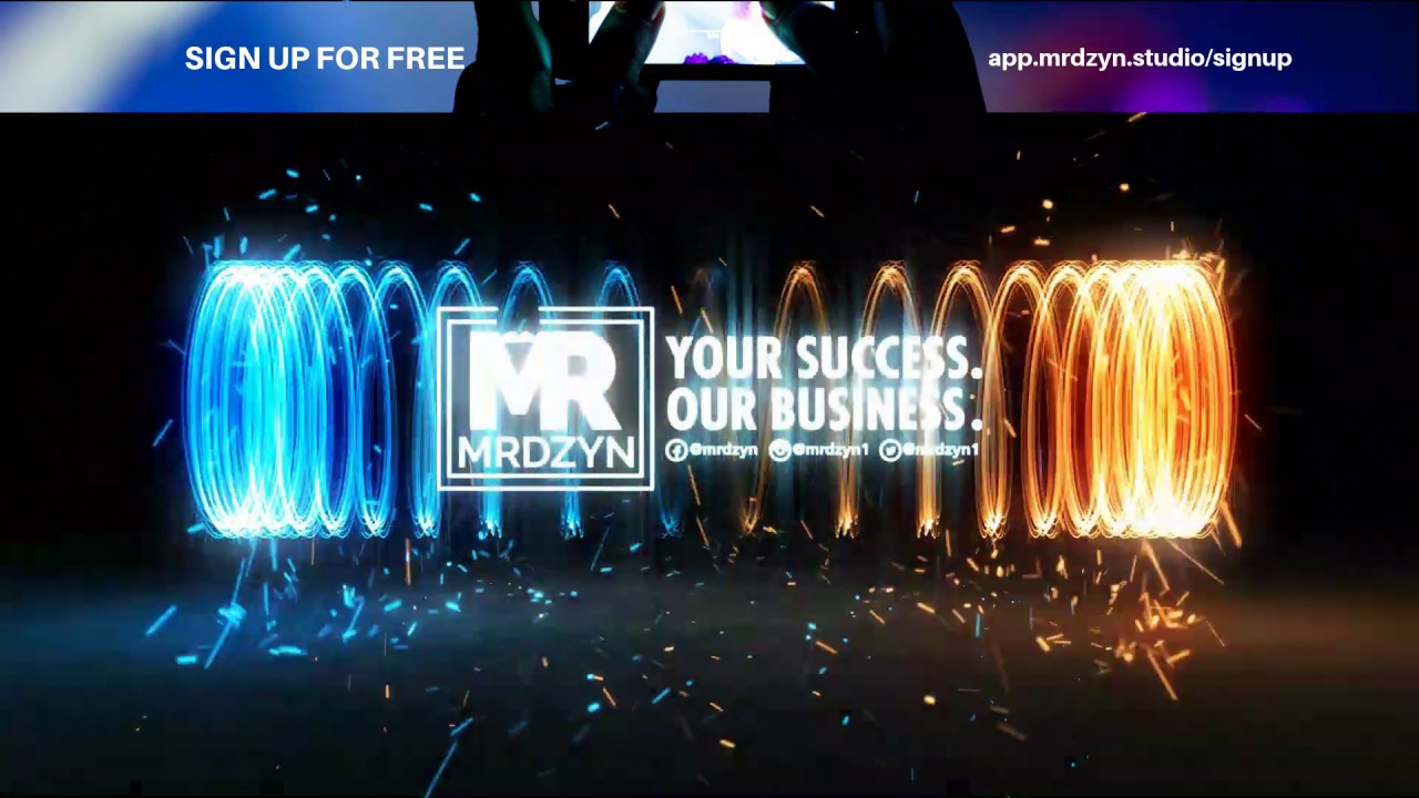 MRDZYN Studio | M STUDIO WEBSITE BUILDER DEMO - YouTube