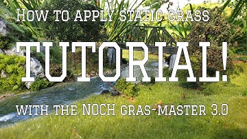 Static Grass Applicator from NOCH – How to make static grass - DIY