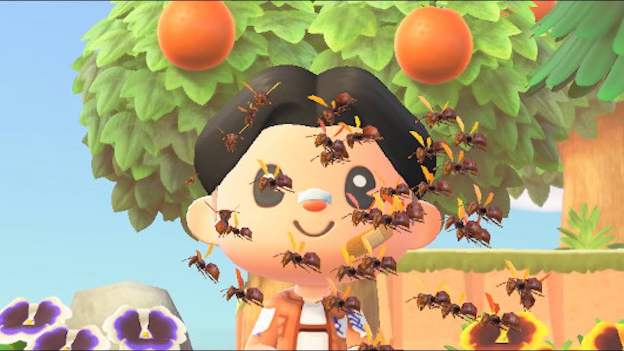 Unconventional Ways to Escape from Wasps - Animal Crossing: New Horizons