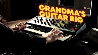 Moog Grandmother + Guitar Rig