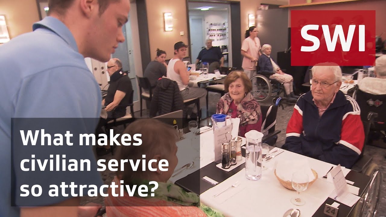 What makes civilian service so attractive?